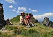 Anello con tris di cime, Avaro, Tribortoi, Ponteranica centr.,e Laghii di Ponteranica dai Piani Avaro il 1 ag.2020- FOTOGALLERY